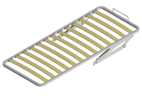 Metal base kit. with slats, with lifting mechanism 900x2000