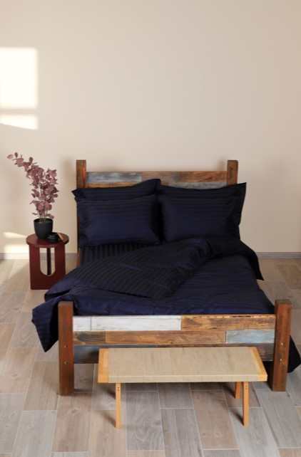 Duson 160/247636 Bed linen single set Stripe Satin