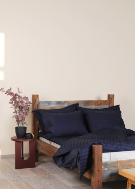 Duson 160/247636 Bed linen single set Stripe Satin
