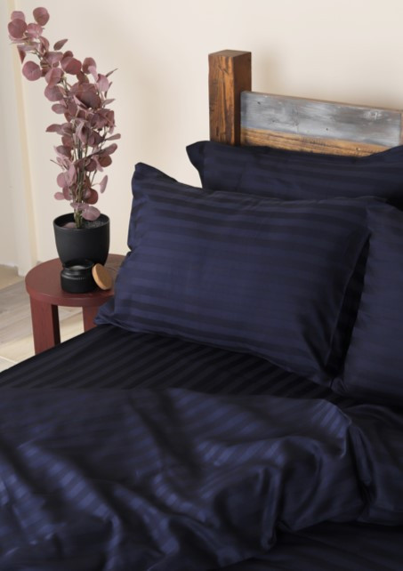 Duson 160/247636 Bed linen single set Stripe Satin
