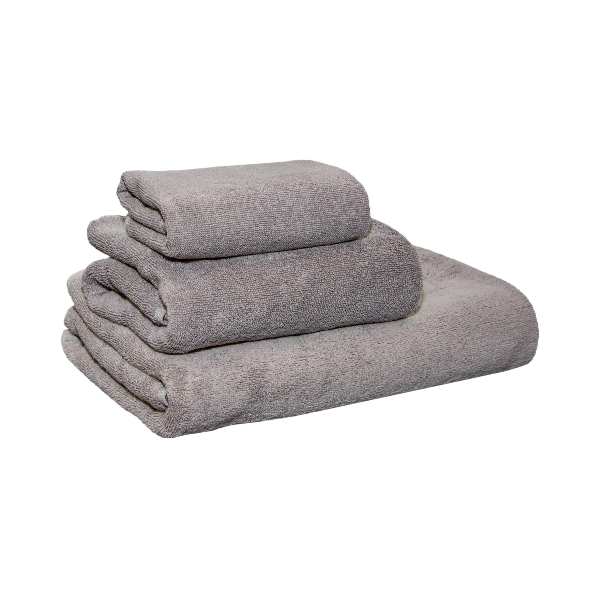 Terry towel 30x50, dusty grey, 100% cotton