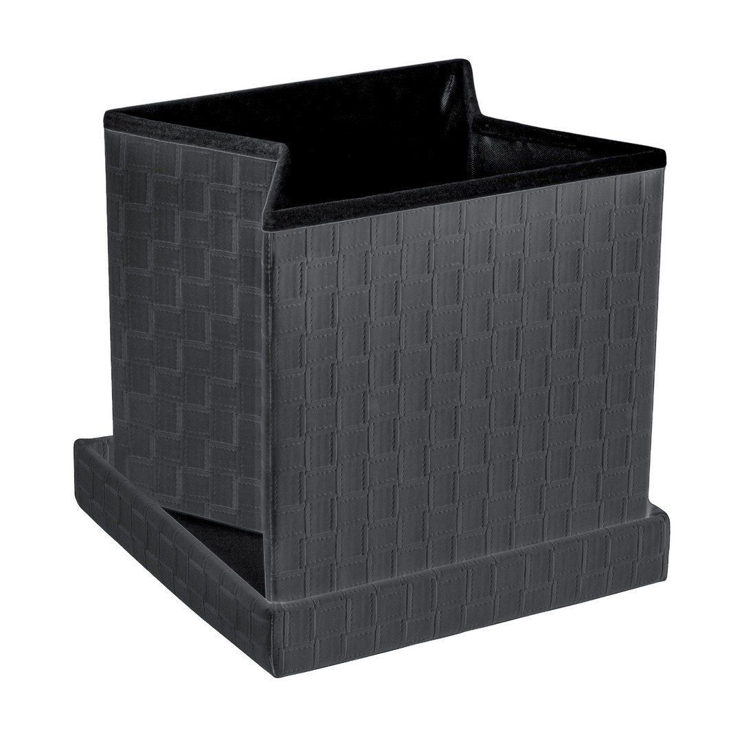 HS15-16 Folding pouf with storage grey