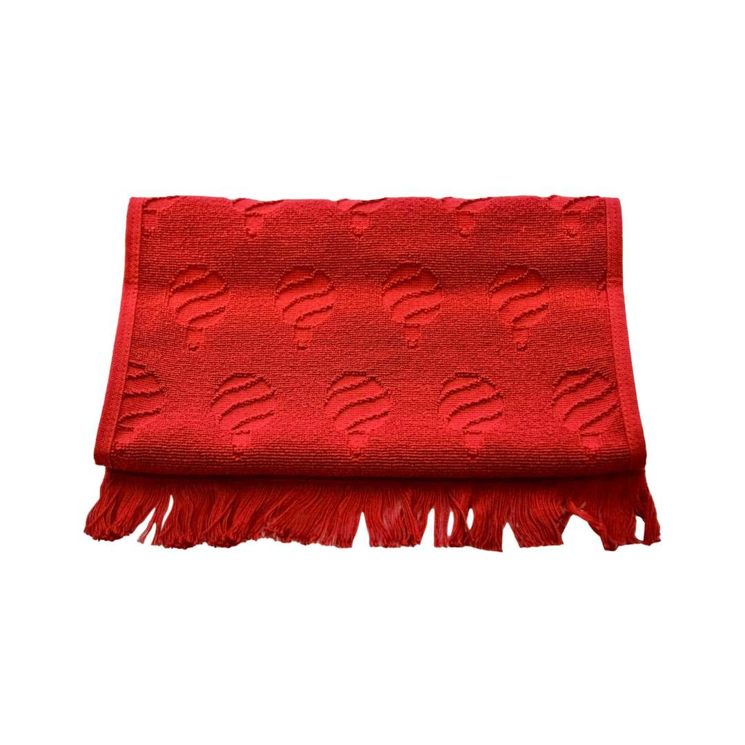 Terry towel Merry Christamas, 30x60 Red, 100% cotton