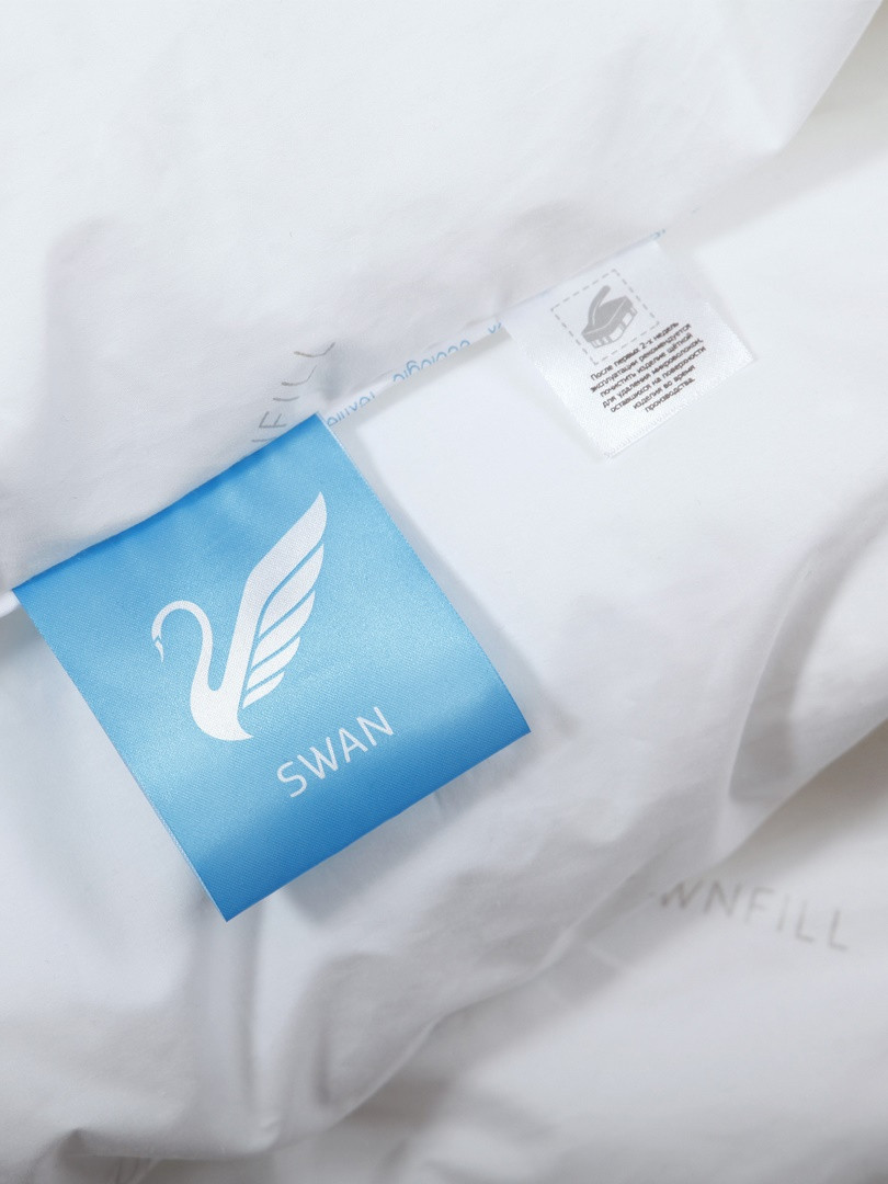1020/1 Одеяло Swan Down лебяжий пух/тик 140x205