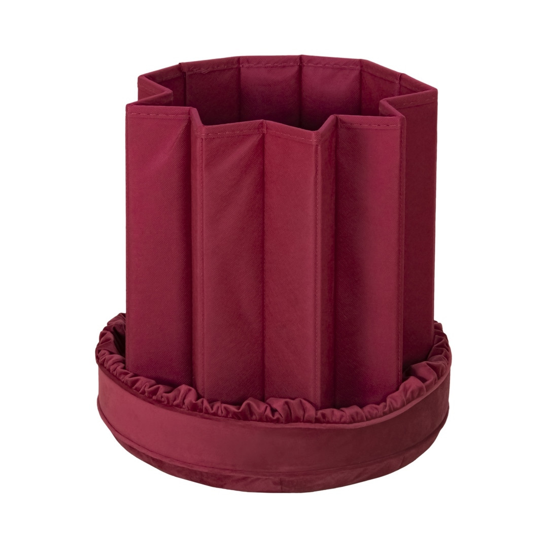 Folding pouf with storage HS15-18