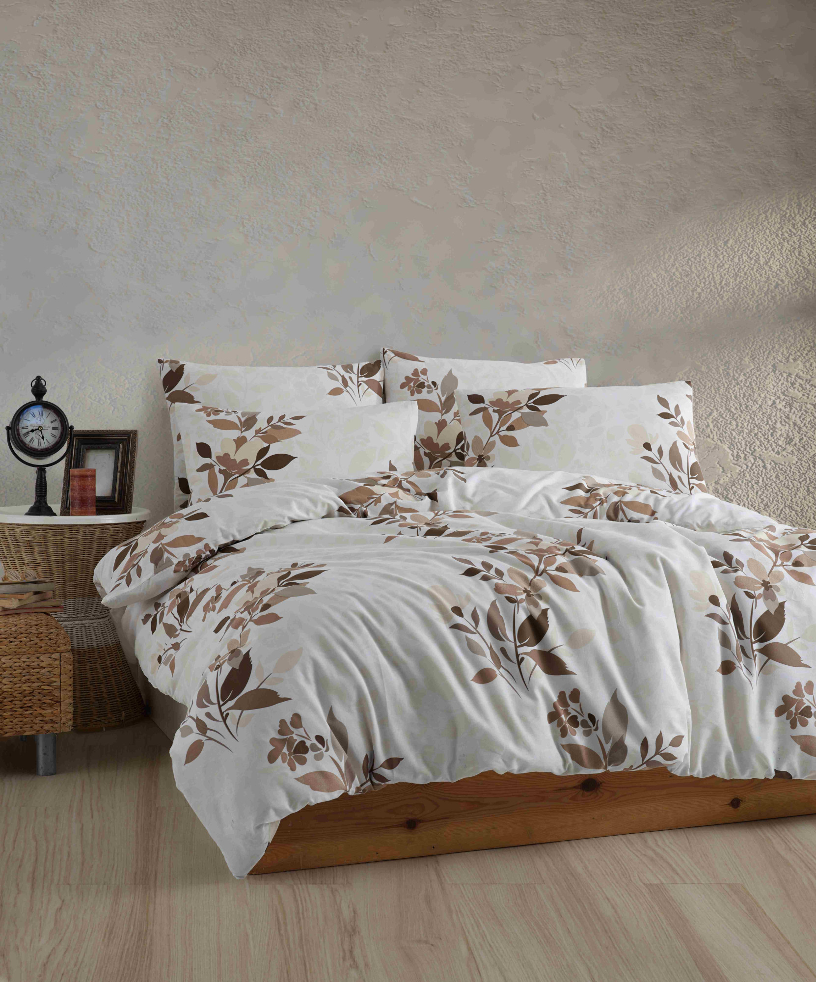 Duson Libby Brown Bed linen family set